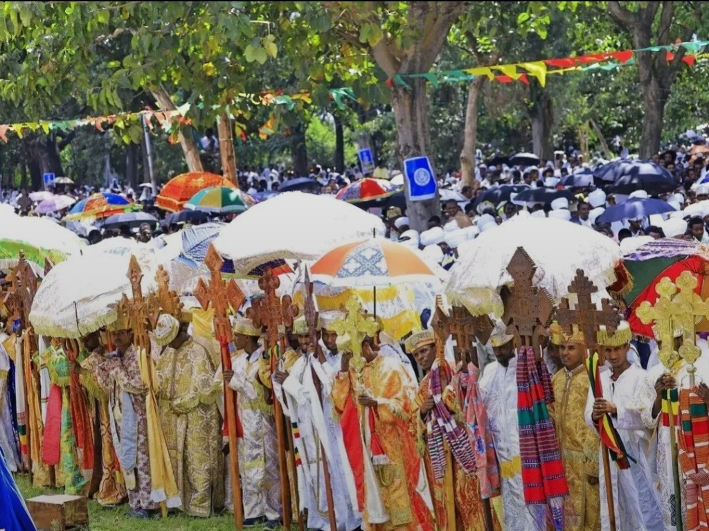 Meskel Demera Festival Celebration in Bahir Dar